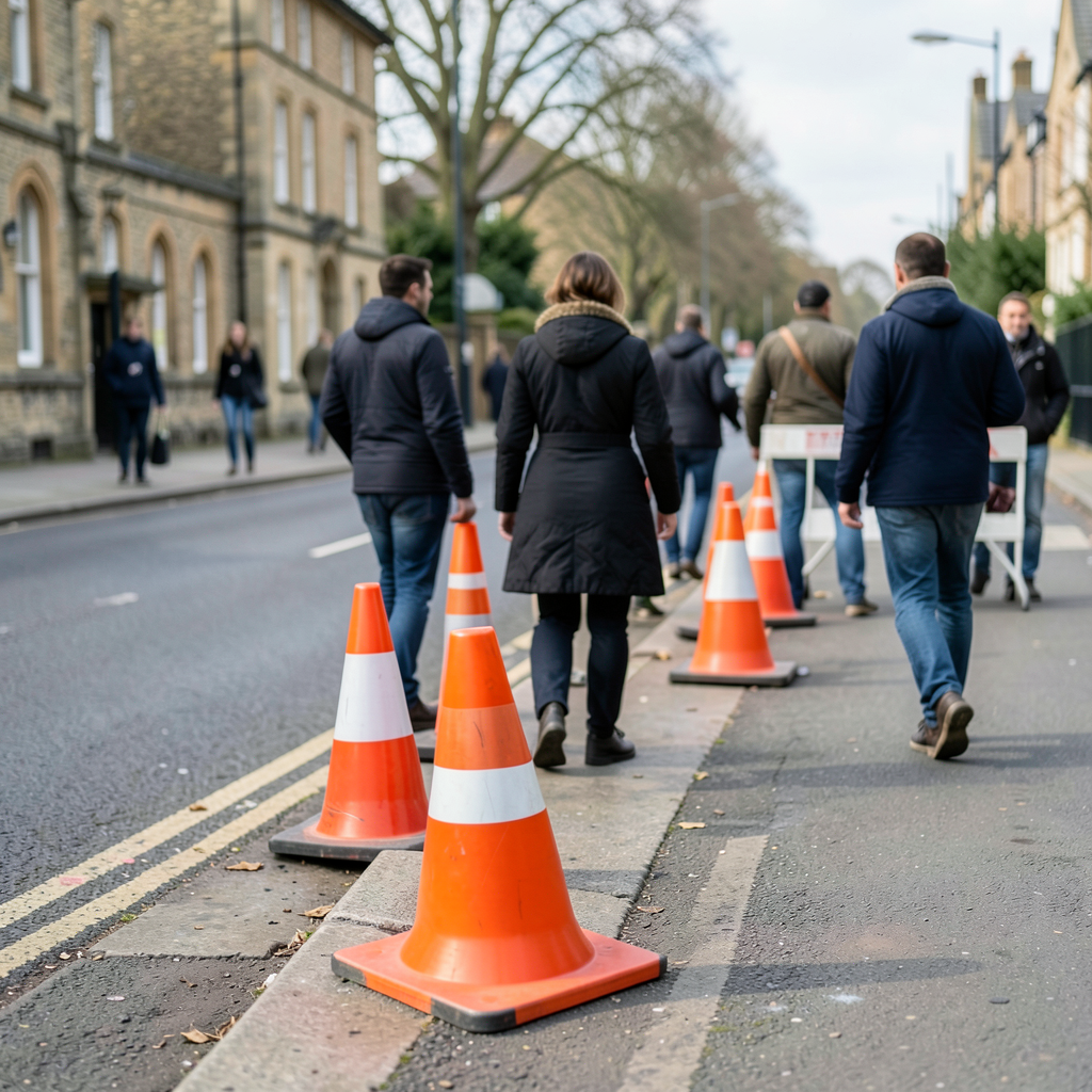 Gas leak shuts Oxford Road between Sugworth Lane and Foxcombe Road